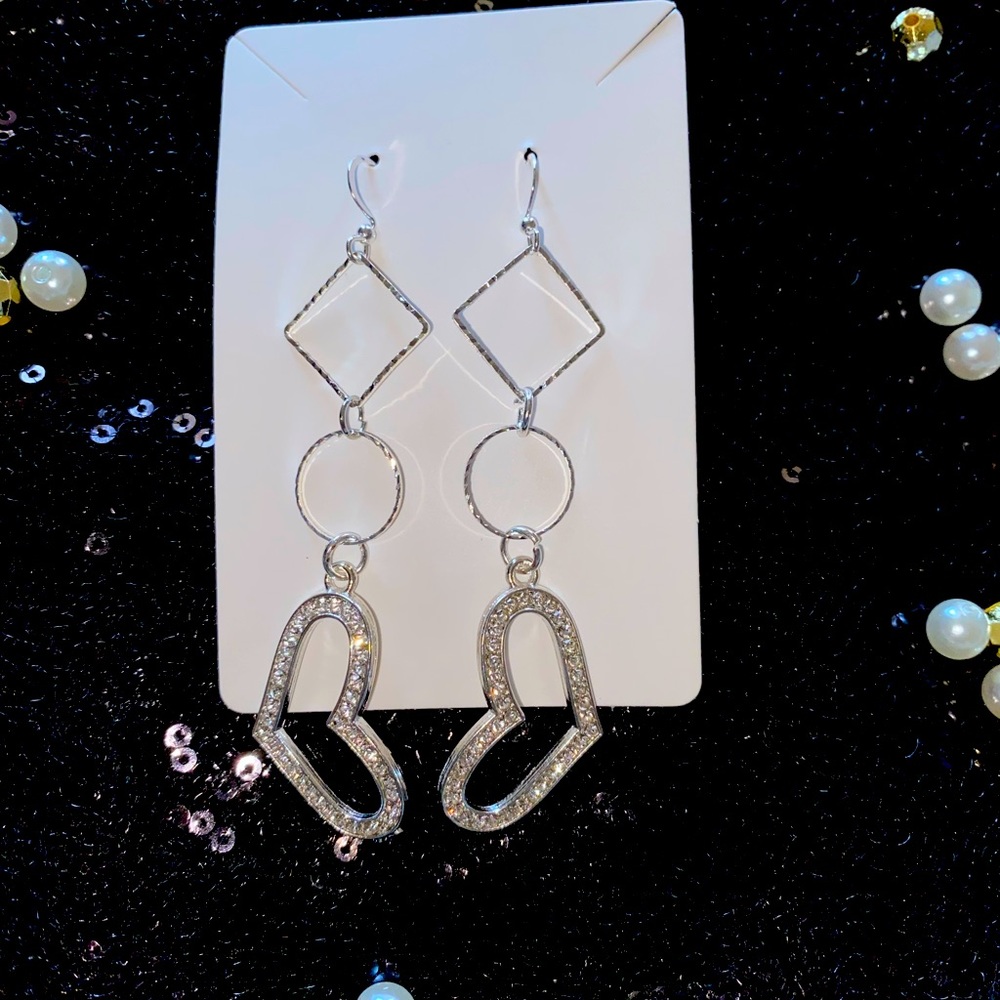 Bling handmade earrings